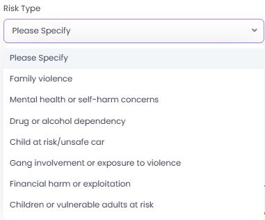 Risk Types
