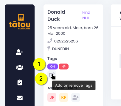 Add Tags