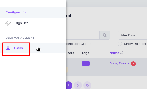Adding users